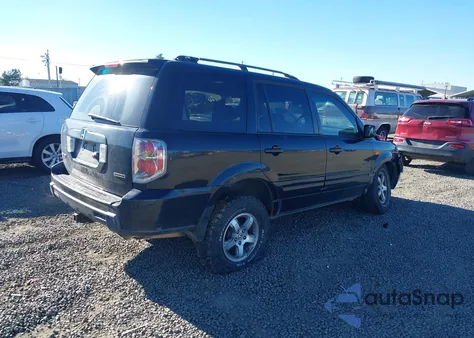 2006 Honda Pilot Ex-L из США, поврежденный, VIN 2HKYF18756H552064